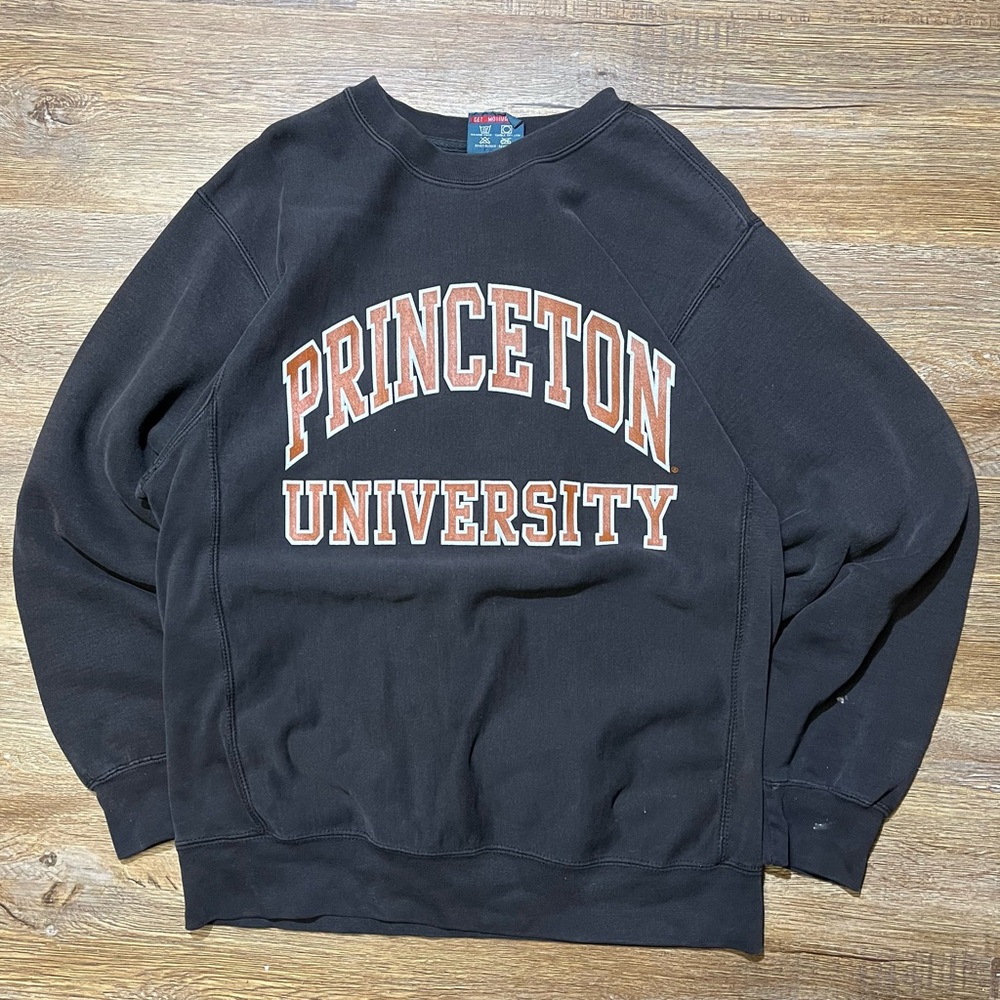 Vintage Heavyweight MV Sport Princeton University Crewneck‎